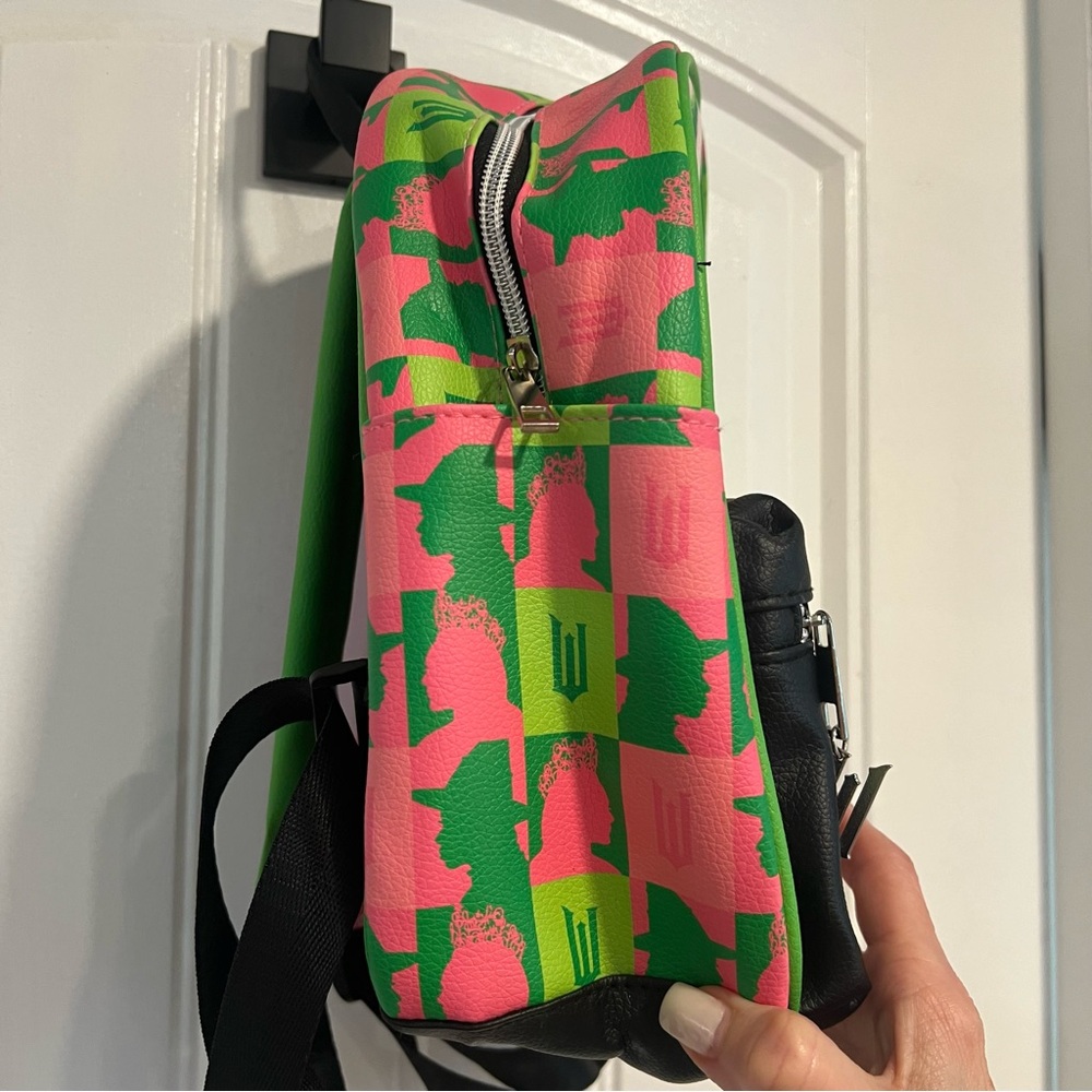 Accessory Innovations Wicked Mini Backpack Green and Pink Design. OS. - Picture 7 of 15